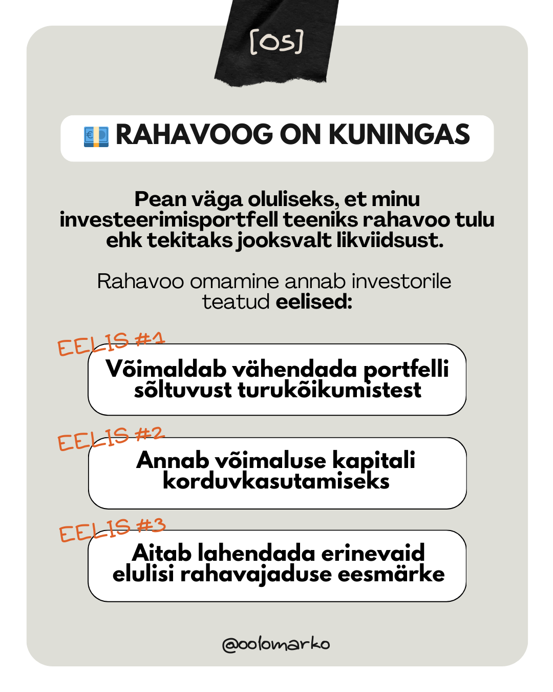 Põhimõte 5