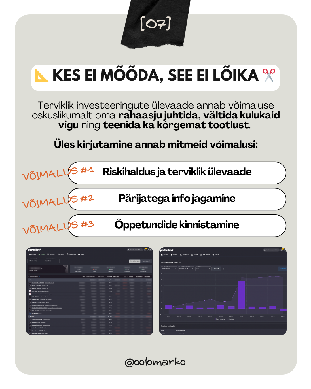 Põhimõte 7